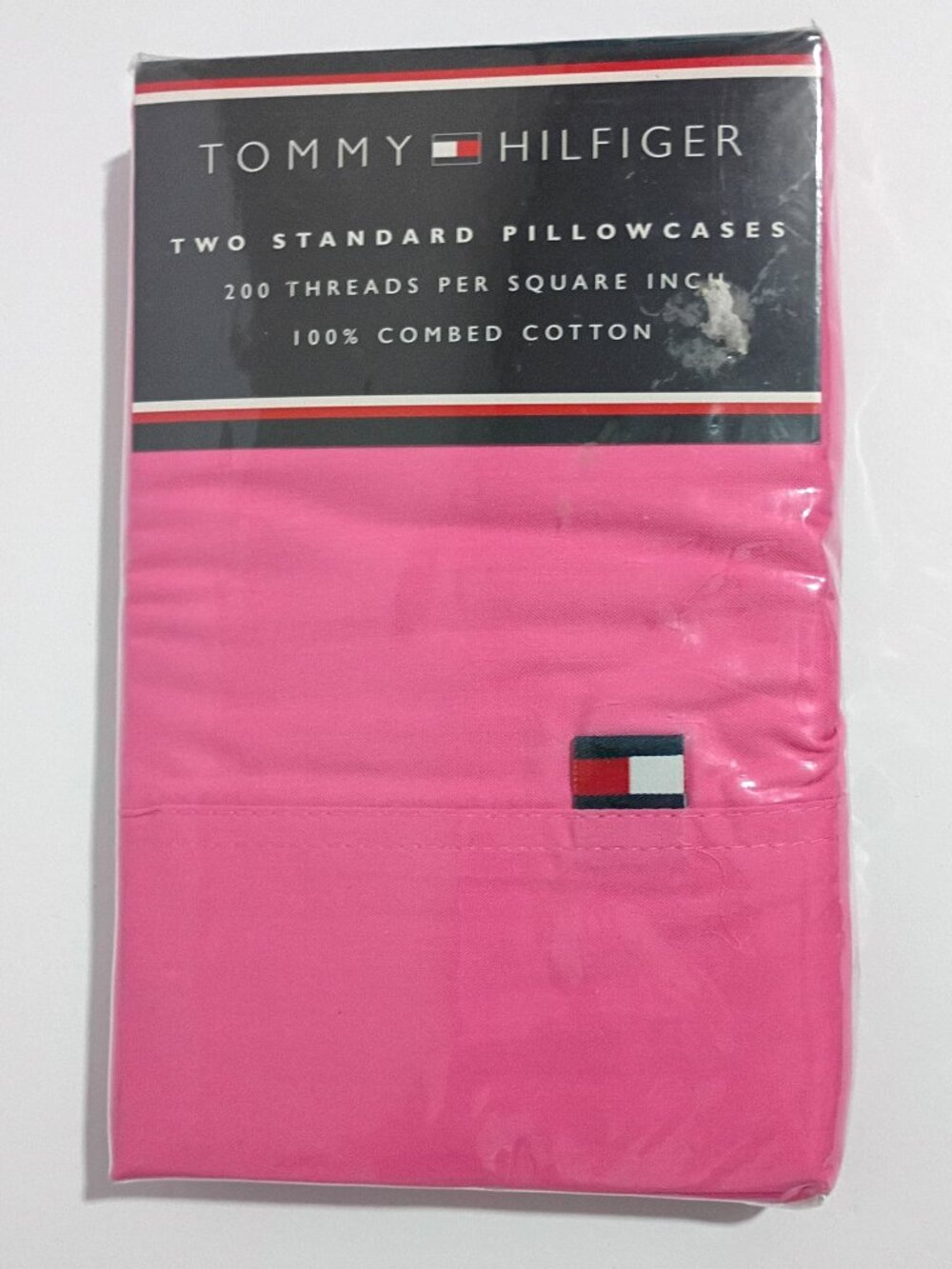 Pink Tommy Hilfiger Standard Pillowcases (Pair) New in Package PINK